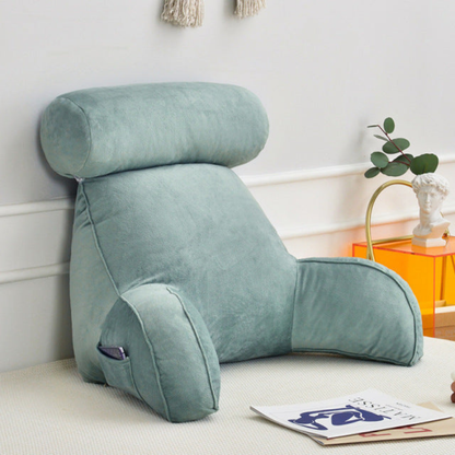 Oreiller de soutien confortable avec accoudoirs et appui-tête réglable