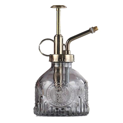 Flacon vaporisateur en verre style rétro