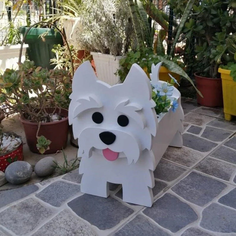 Pot de fleurs coloré en forme d'animaux