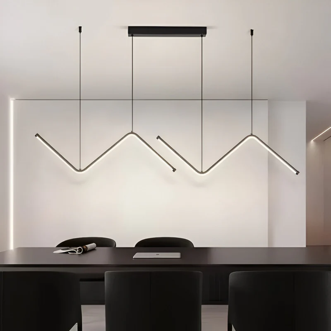 Modern Triangle Hanging LED Light - Halri