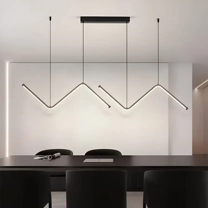 Modern Triangle Hanging LED Light - Halri