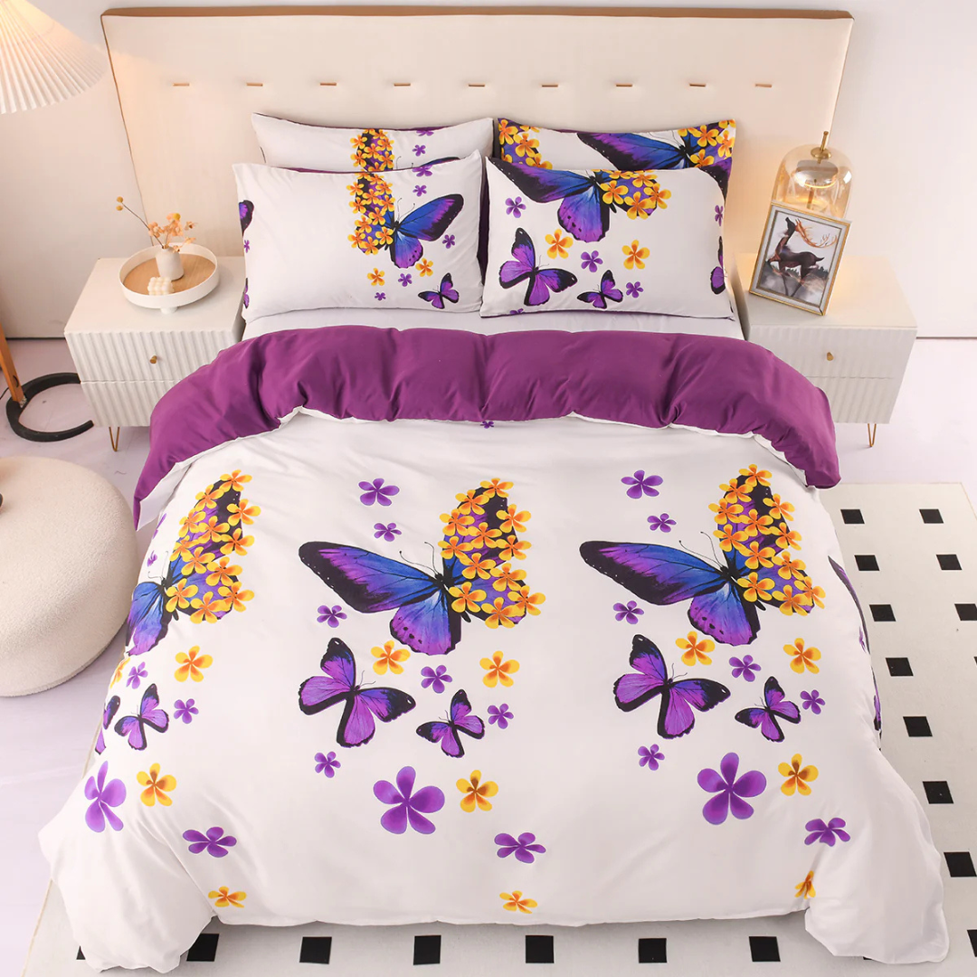 Ensemble de housse de couette de luxe doux