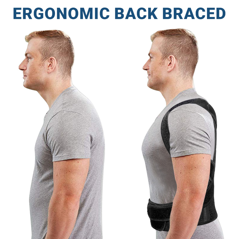 Comfortable Back Support Belt for Posture Correction - Halri
