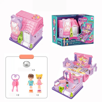 Maisonnette colorée pour enfants avec lumières et sons 