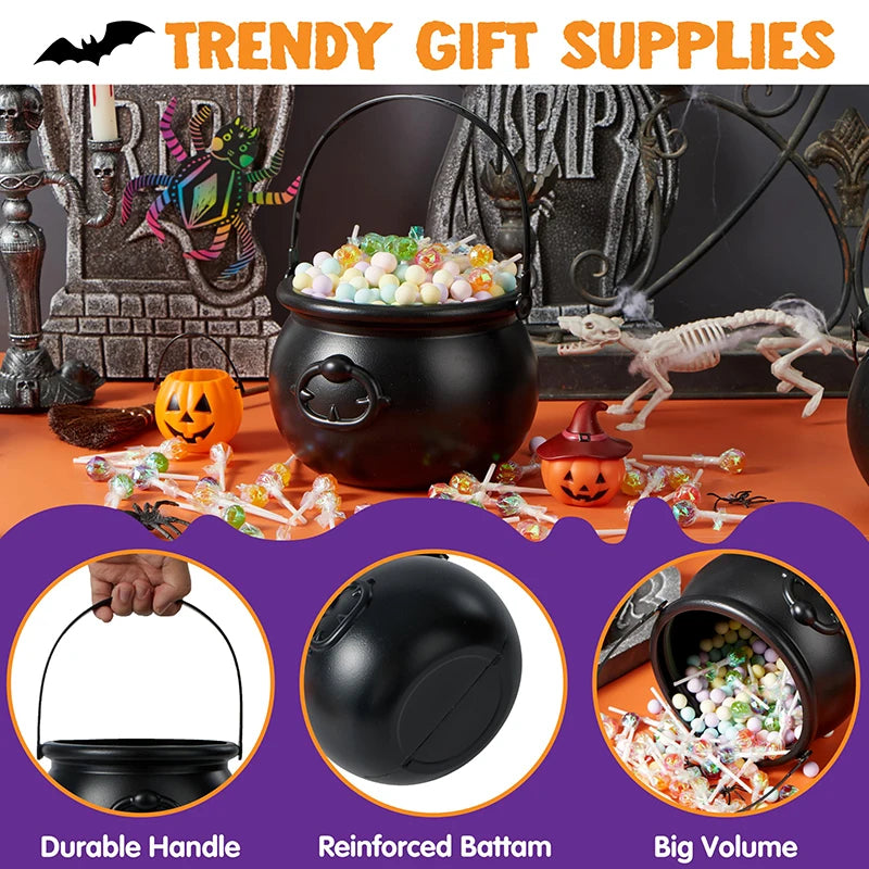 Spooky Black Halloween Candy Dish