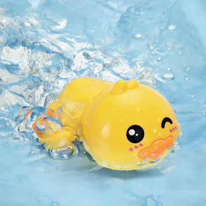Mini jouets de bain amusants pour bébés animaux