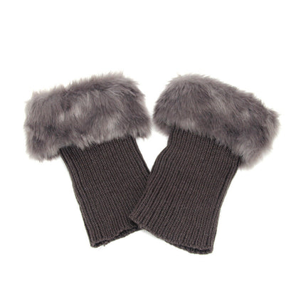Cozy FurryLegs - Guêtres d'hiver douces, chaudes et élégantes