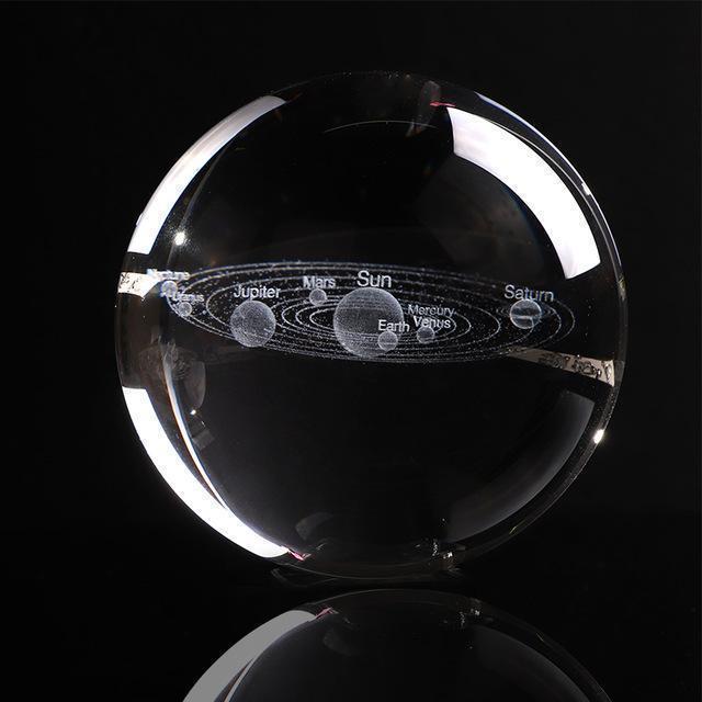 Luxury Crystal Ball Desk Lamp - Halri