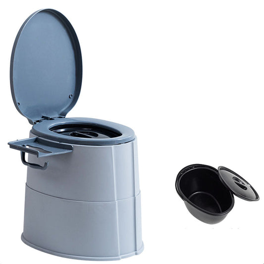 Modern Plastic Floor Toilet Bowl with Seat - Halri