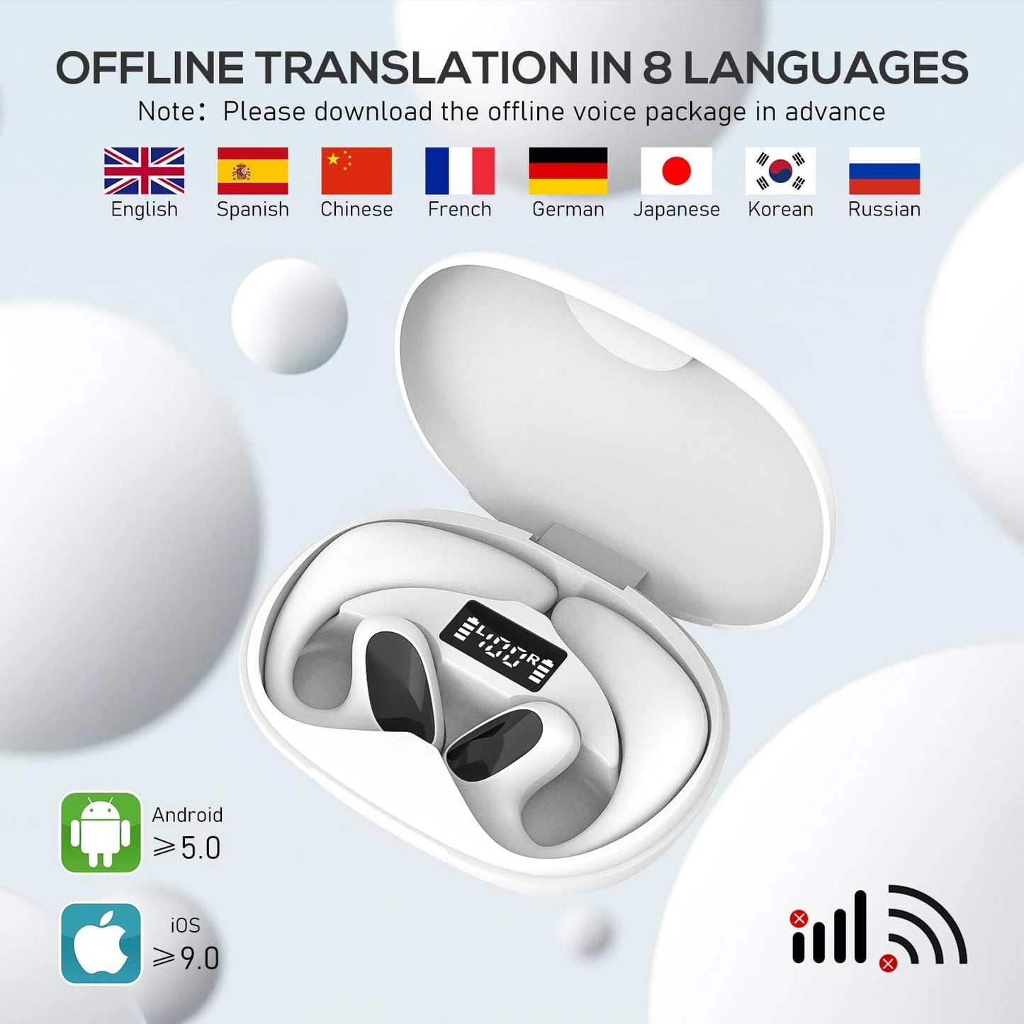 Wireless Multilingual Earbuds
