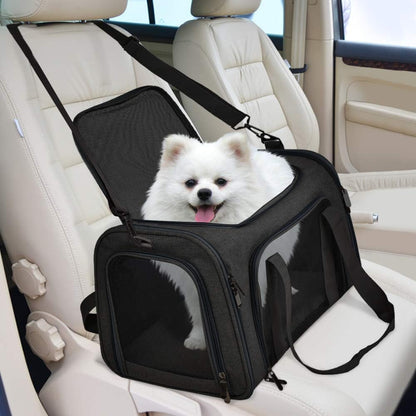 Pet Carrier Bag for Small Dogs Cats Puppies Up to 15lbs
