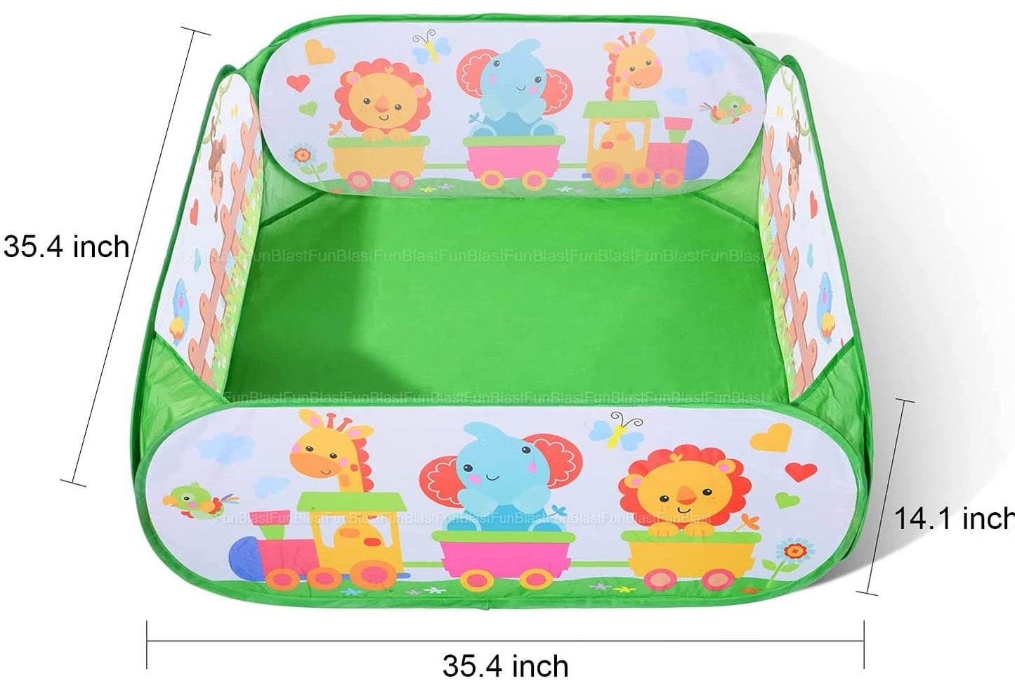 Portable Kids Play Tent with Folding Ball Pit - Halri