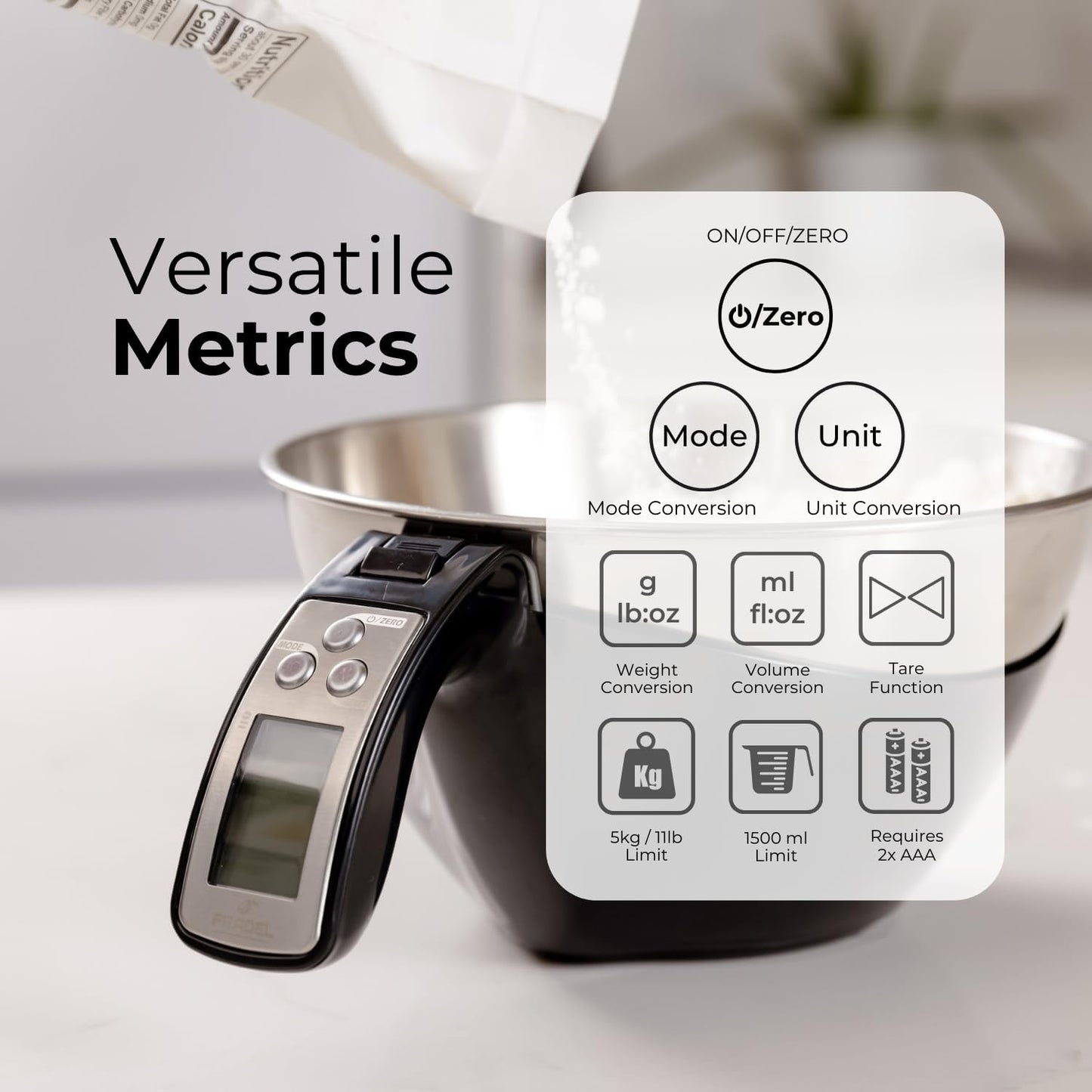 Accurate Electronic Kitchen Scale