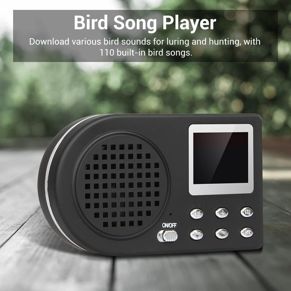Compact Digital Bird Caller MP3 Player with LCD Screen