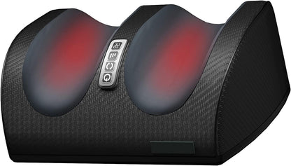Heated Foot and Calf Massager with Adjustable Pressure