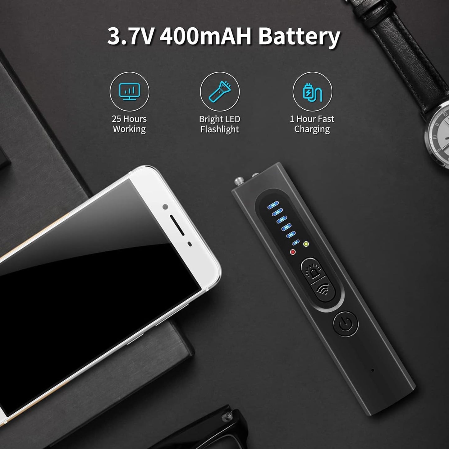 Portable Spy Camera Detector & GPS Tracker Finder
