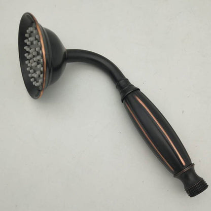 Classic Gold Showerhead with Handle