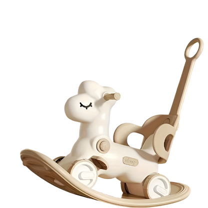 2-in-1 Baby Rocking Horse Balance Bike - Fun Safe Rider - Halri