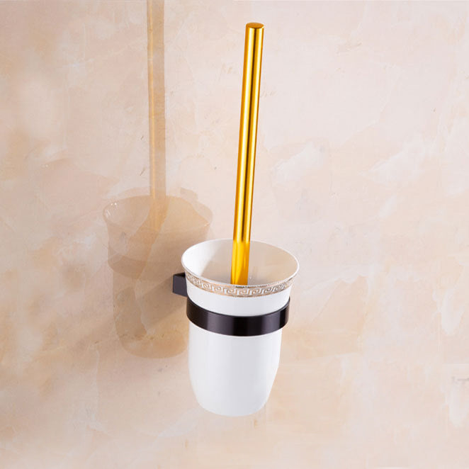 Accessoires pour ensemble de salle de bain noir moderne