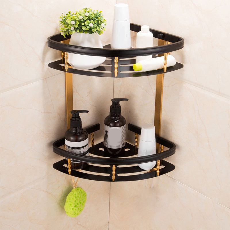Accessoires pour ensemble de salle de bain noir moderne