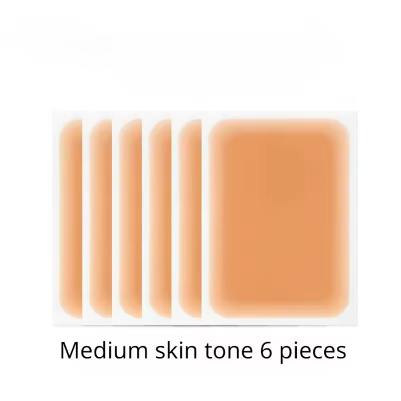 Ultra Thin Skin Tone Scar Cover Tape 6PCS