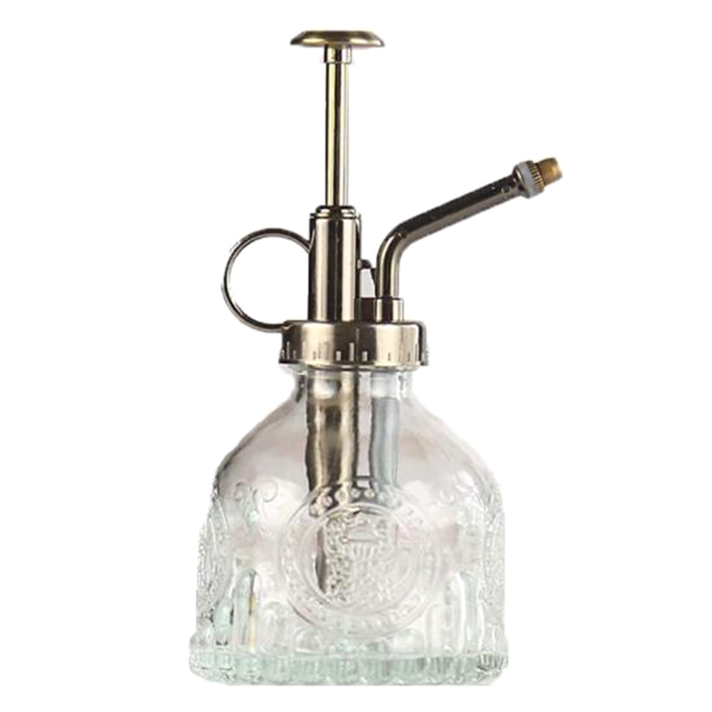 Flacon vaporisateur en verre style rétro