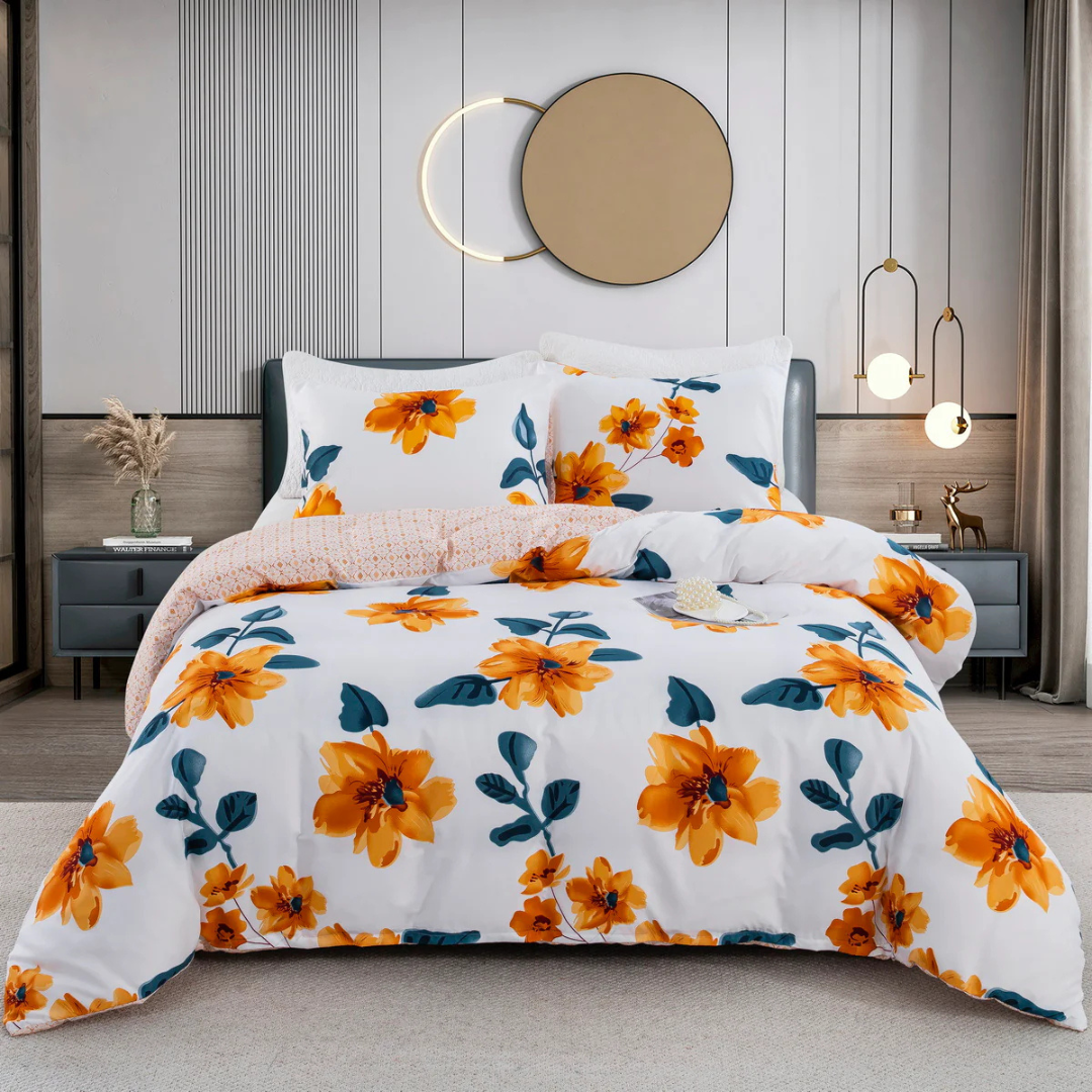 Ensemble de housse de couette de luxe doux