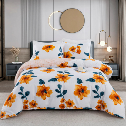 Ensemble de housse de couette de luxe doux