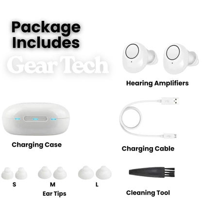Rechargeable Sound Blocking Hearing Devices with USB