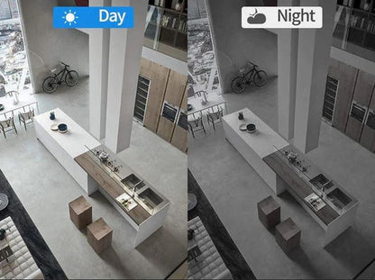 Compact 1080p WiFi Home Security Camera with Night Vision
