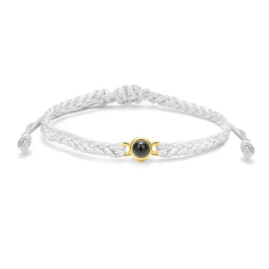 Bracelet personnalisé avec breloque photo