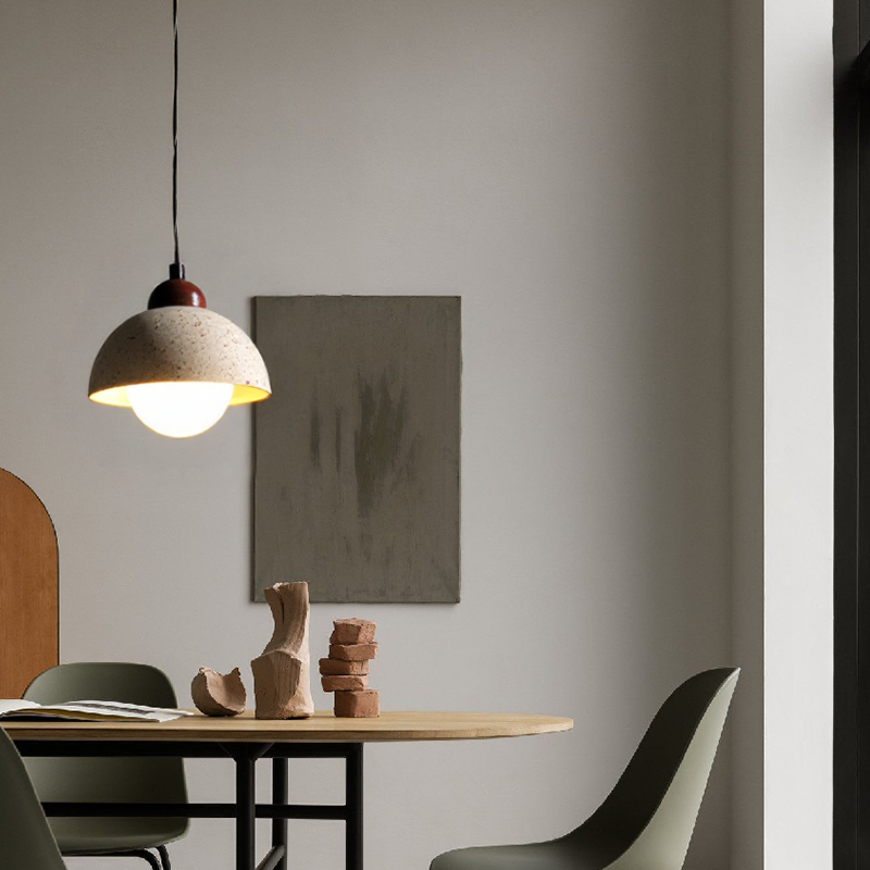 Glarefusion Creative Cream Wabi-Sabi Style Chandelier