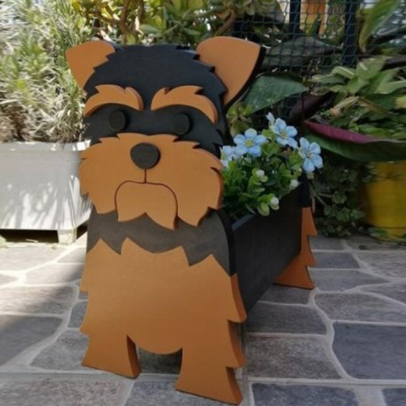 Pot de fleurs coloré en forme d'animaux