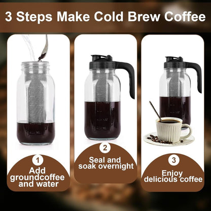 Big Cold Brew Coffee Maker Jug