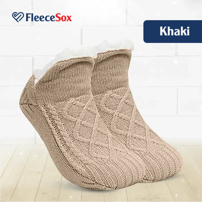 Chaussettes chaudes et confortables à adhérence