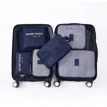 Spacious Travel Storage Bag Set with Extra Compartments