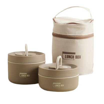 Heat Insulated Food Container with Free Lunch Bag