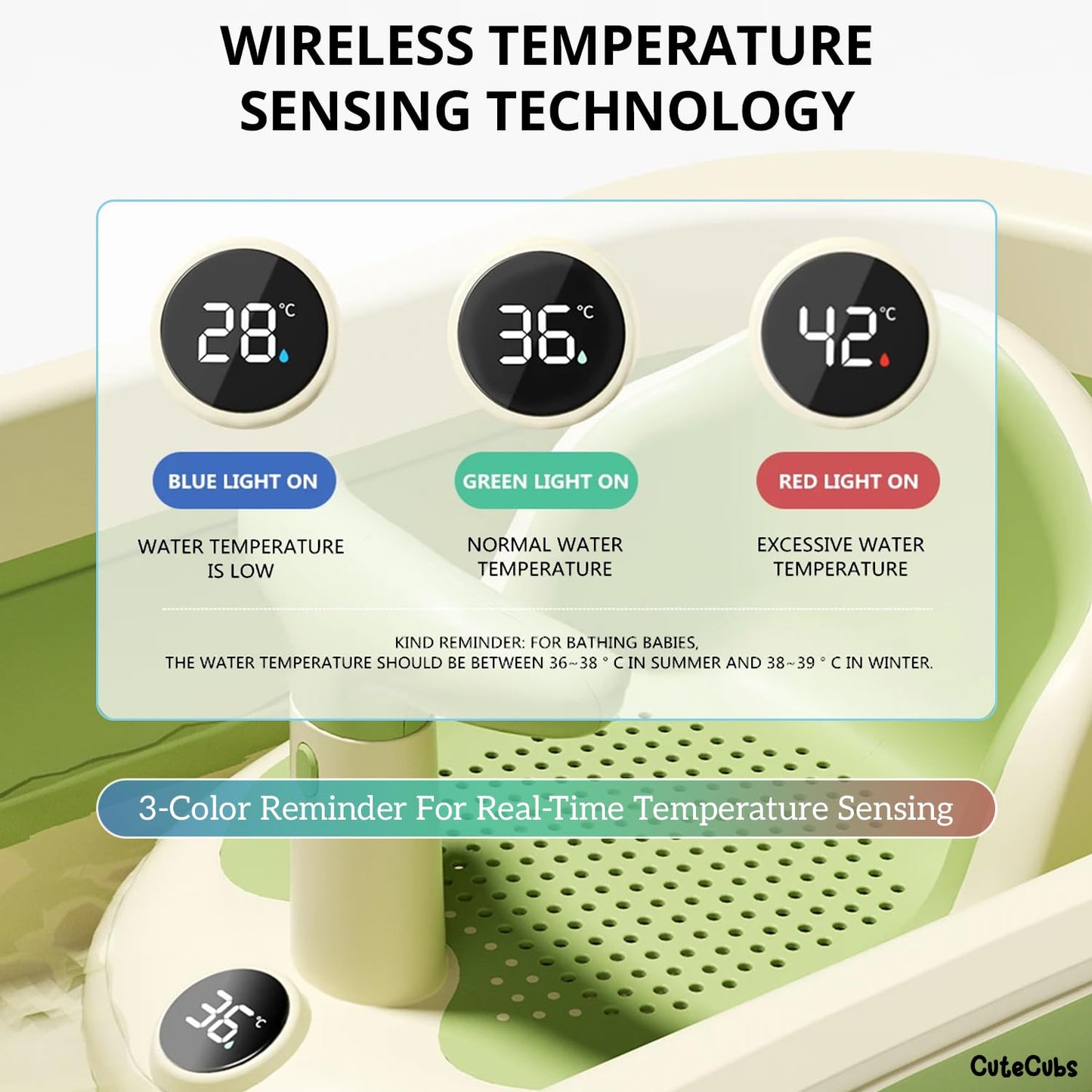 Comfortable Infant Bath Support