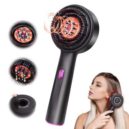 Gentle Hair Massager With Oil Brush For Healthy Hair - Halri