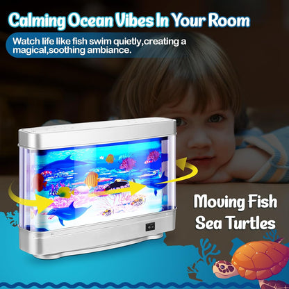Artificial Desktop Aquarium Tank