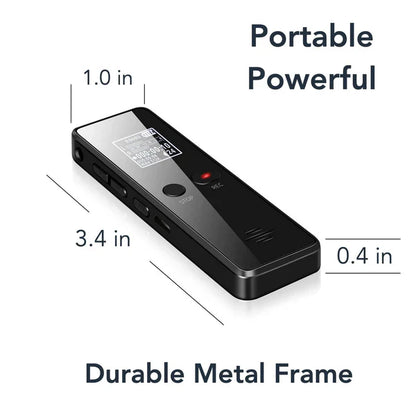 Compact Digital Audio Recorder with Speaker