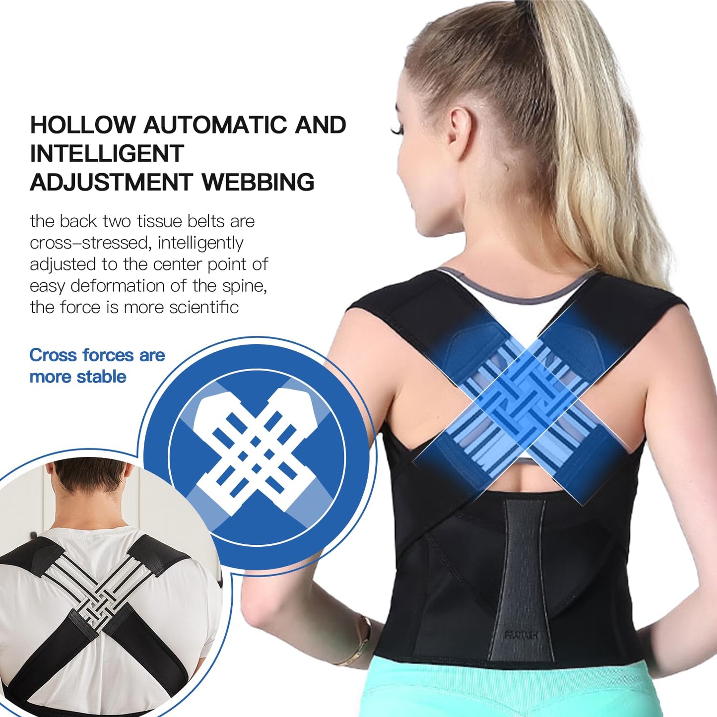 Comfortable Spine Support Brace