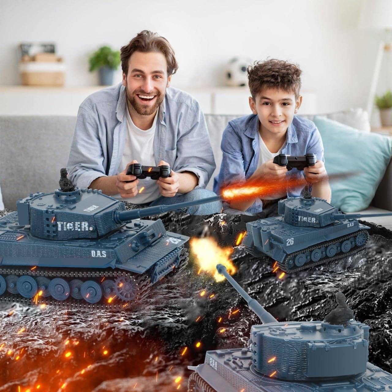 Remote Control Battle Tank