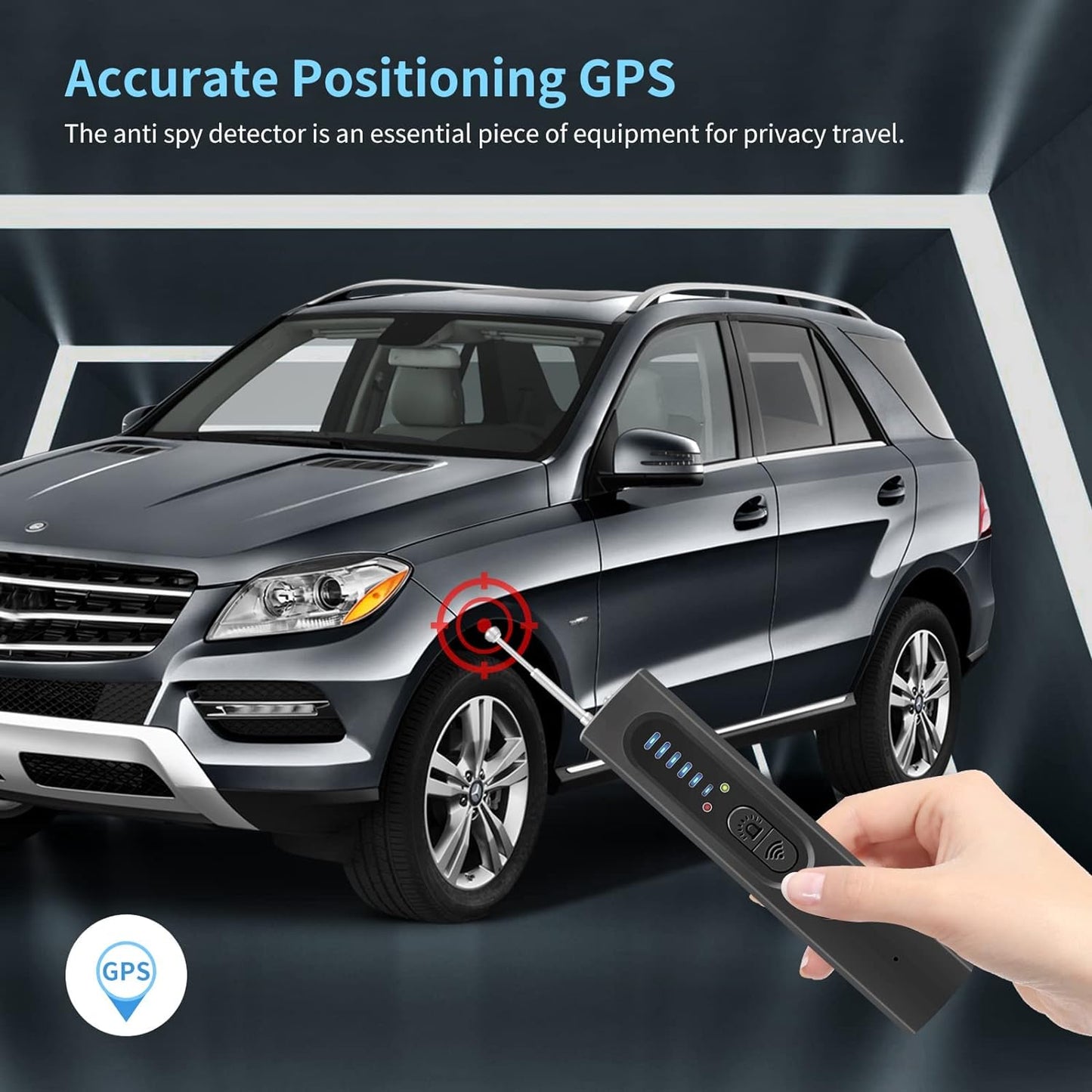 Portable Spy Camera Detector & GPS Tracker Finder