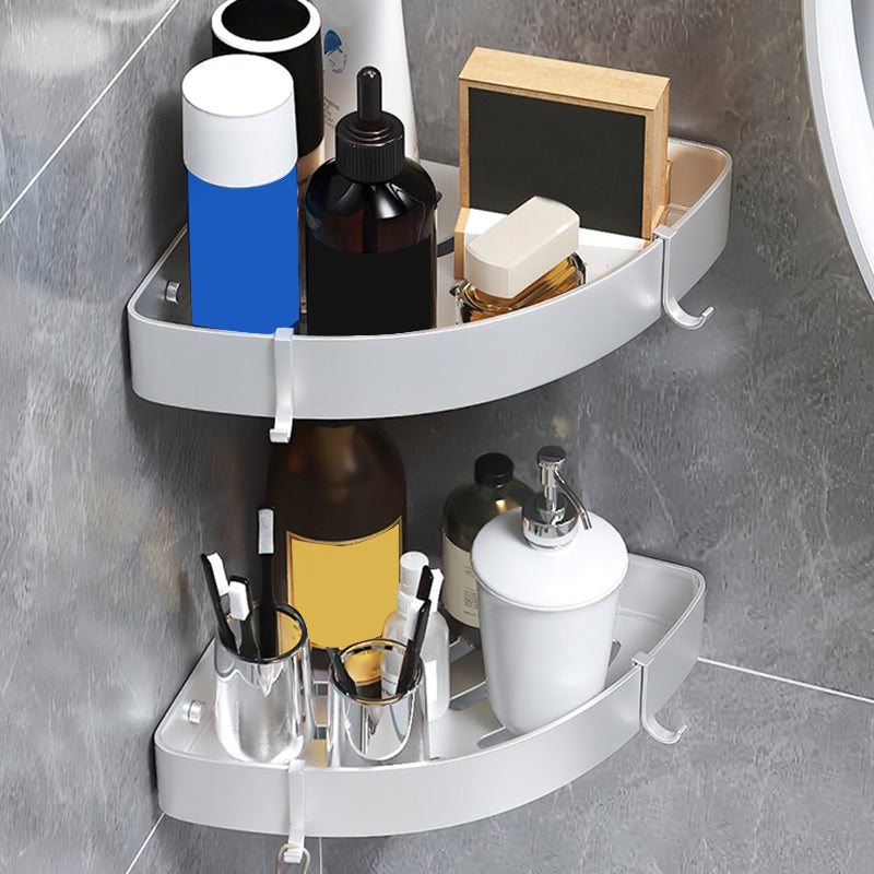 Ensemble d'accessoires de salle de bain argenté élégant 1/2/3 pièces 