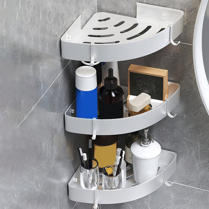 Ensemble d'accessoires de salle de bain argenté élégant 1/2/3 pièces 