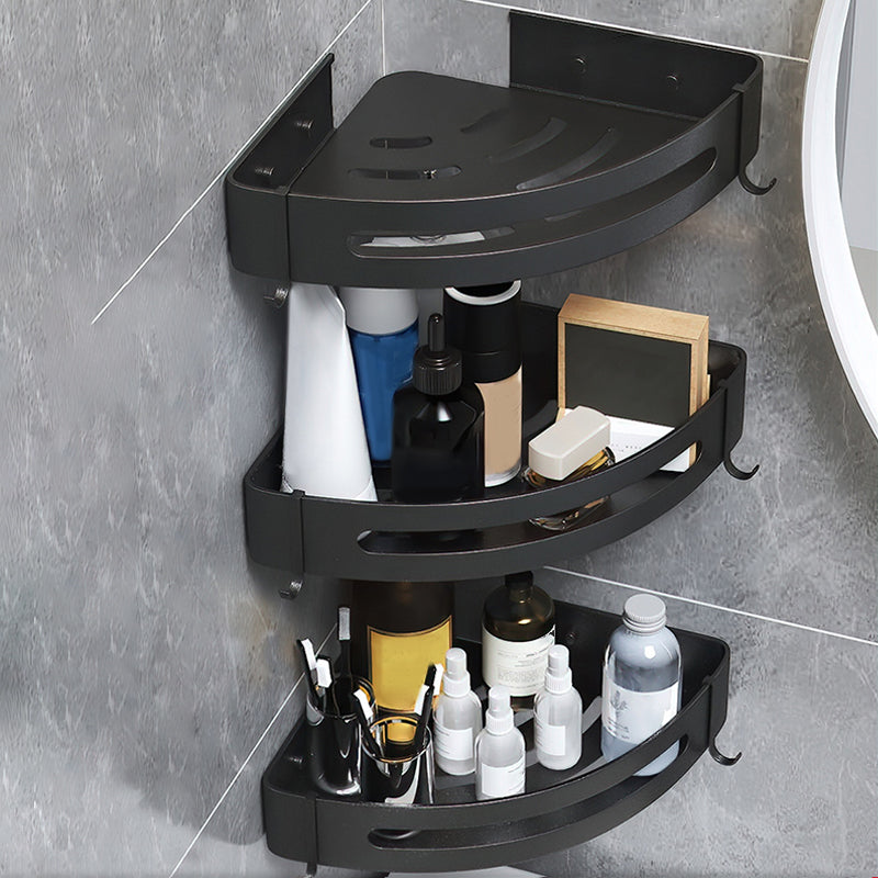 Ensemble d'accessoires de salle de bain argenté élégant 1/2/3 pièces 