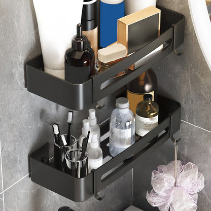 Ensemble d'accessoires de salle de bain argenté élégant 1/2/3 pièces 