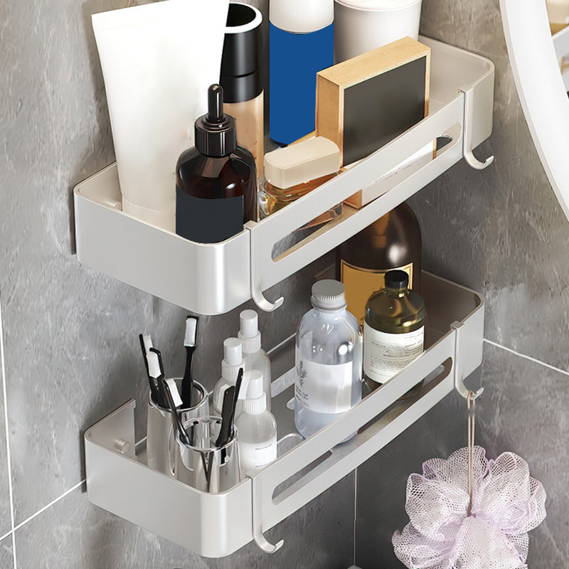 Ensemble d'accessoires de salle de bain argenté élégant 1/2/3 pièces 