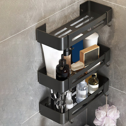 Ensemble d'accessoires de salle de bain argenté élégant 1/2/3 pièces 